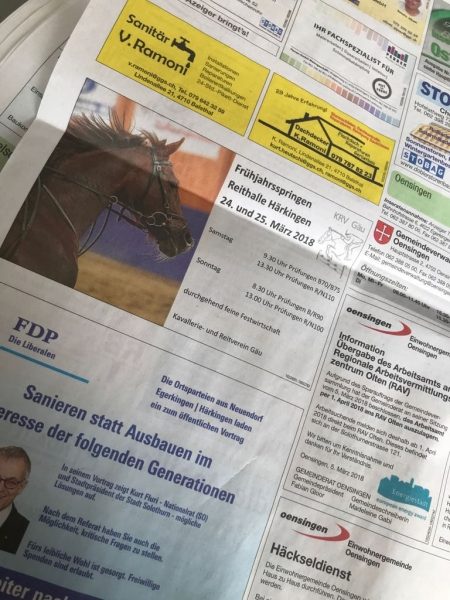 Impressionen Concours 2018
